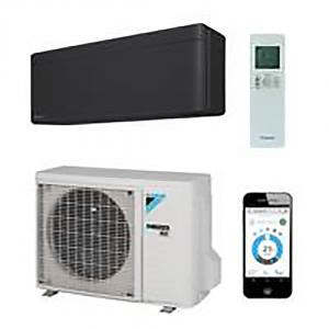 Daikin stylish Zwart 2,0kW