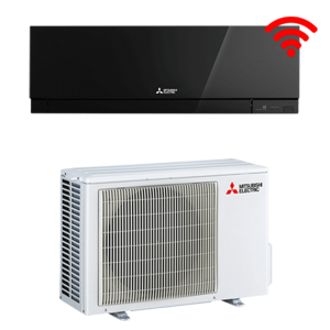 Mitsubishi Electric Design 3,5kW Zwart
