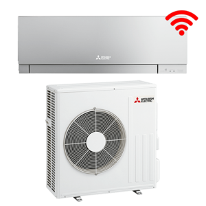 Mitsubishi Electric Design 5,0kW Zilver