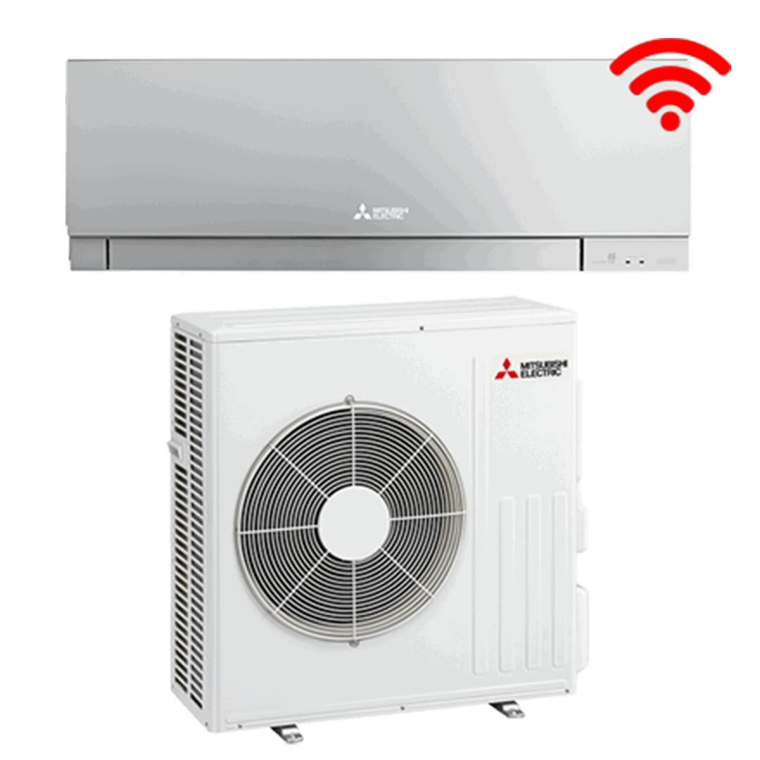 Mitsubishi Electric Design 5,0kW Zilver