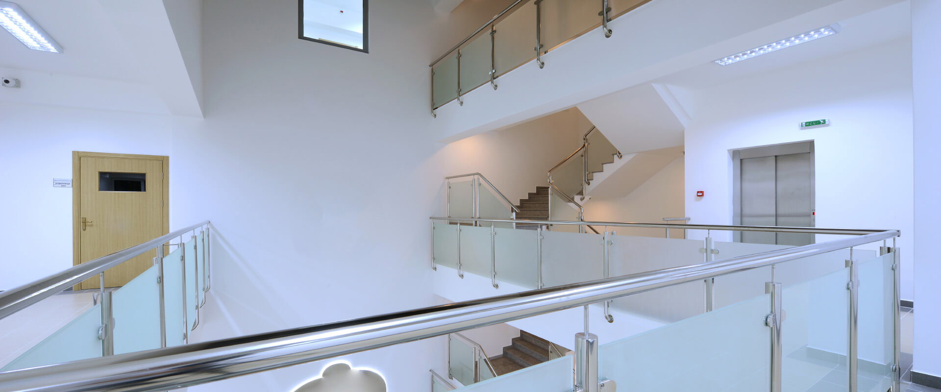 glazen balustrade