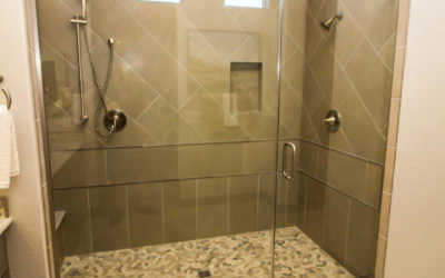 Glazen douchecabine schoonmaken