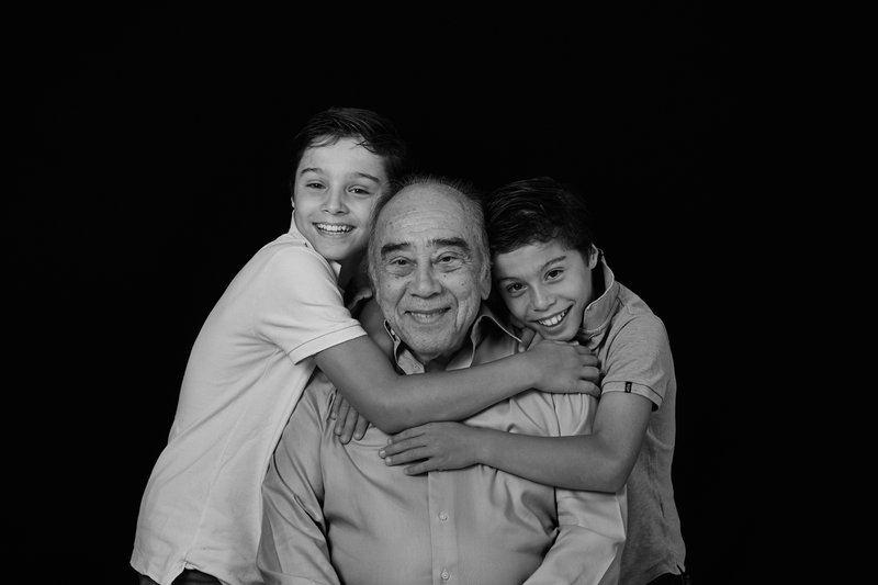 familie fotoshoot binnen
