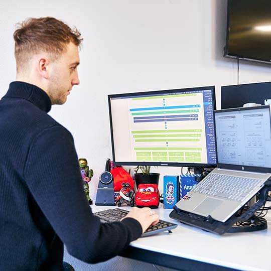 Website laten maken - Mockup Scooter Service Almere