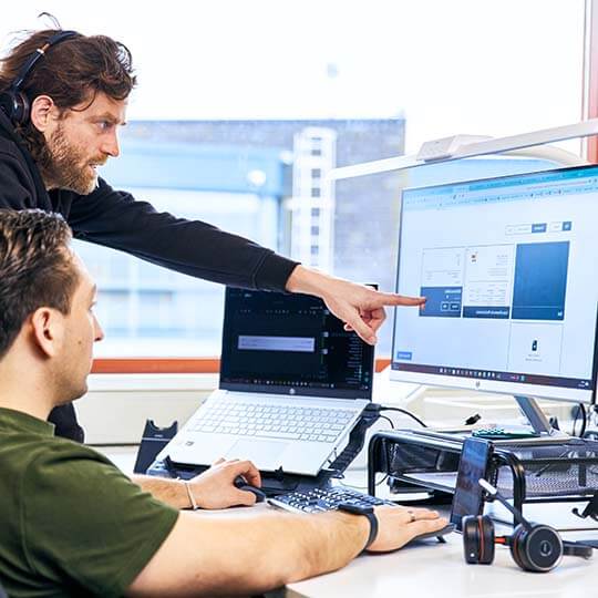 Website laten maken - Mockup Scooter Service Almere
