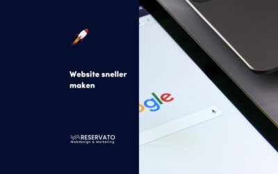Website sneller maken in 9 stappen