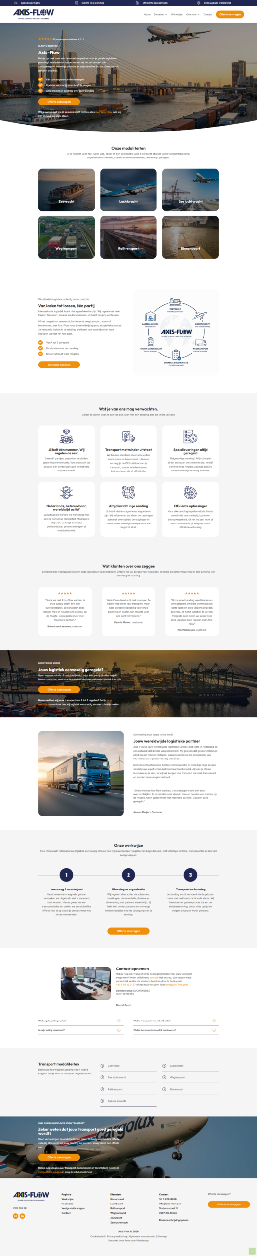 Website Axis-Flow