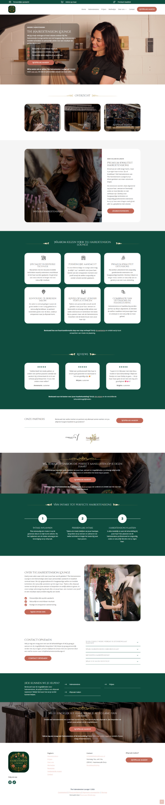 Website The Hairextensions Lounge