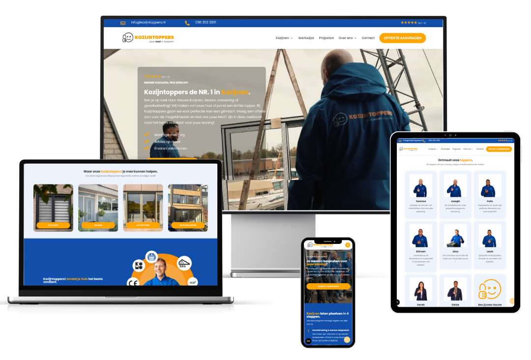 werken bij kozijntoppers (2) website laten maken rijschool