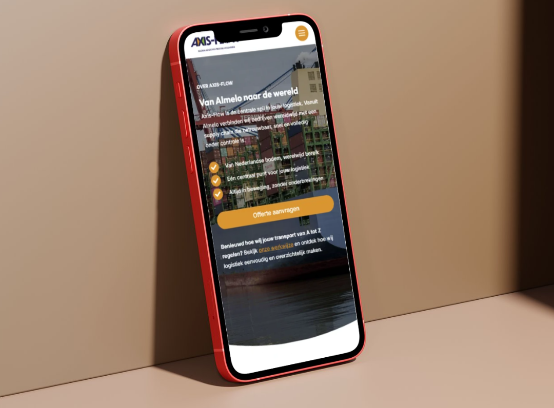 website laten maken transportbedrijf